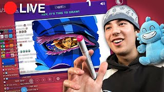 LIVE Drawing Games with Viewers!! 👀🎨 (Gartic Phone, Skribbl.io)