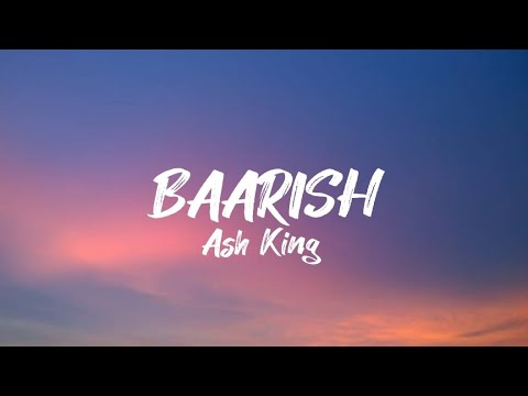 Baarish (lyric) | Half Girlfriend | Arjun Kapoor & Shraddha Kapoor| Ash King , Sashaa | Tanishk