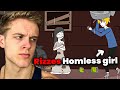 Man Rizzes Homeless Women