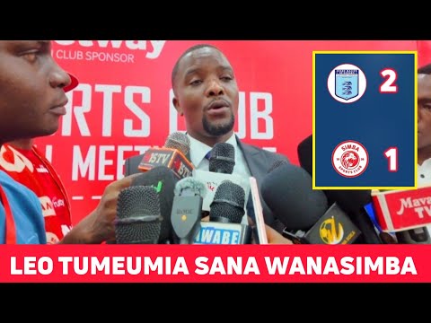 AHMED ALLY: ATOA NENO KALI SIMBA KUFUNGWA 2-1 STADE MALIEN 