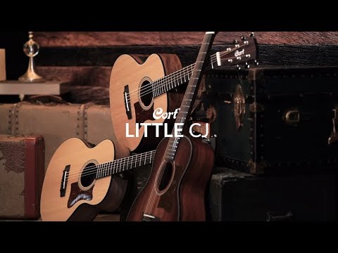 Електроакустична гітара Cort Little CJ Blackwood (Open Pore Light Burst)