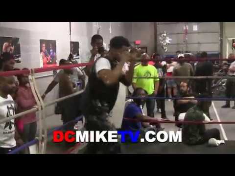GARY ANTUANNE RUSSELL THROWING FAST AND ACCURATE SHOTS FOR WILMER RODRIGUEZ MAY 19TH