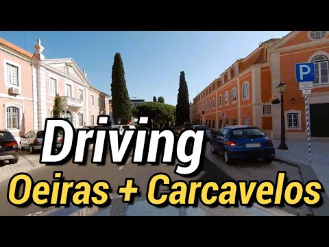 Driving in Oeiras and Carcavelos #portugal #4k