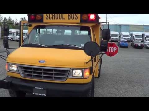Northwest Bus Sales - 1994 Ford Collins Diesel 20 Passenger Type A School Bus For Sale - B10460