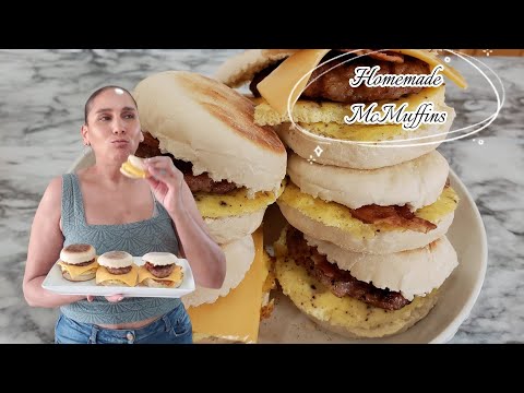 Homemade McMuffins[Better than Mcds]