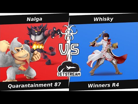 Quarantainment 87 Winners R4 - Nalga (DK, Incineroar) Vs Whisky (Robin) - SSBU