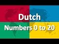 Learn Dutch part 4 | Numbers 0 to 20