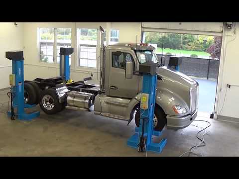 Atlas 90,000 LB  Mobile Column Lift Systems   Includes Jack Stands