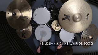 Video thumbnail for Zildjian K 21” Heavy Ride by kevinsdrumstuff