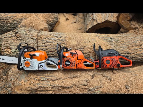 Stihl ms400c (stock) vs Krafterized makita 6100 vs Brisco built 620 💪💪💪