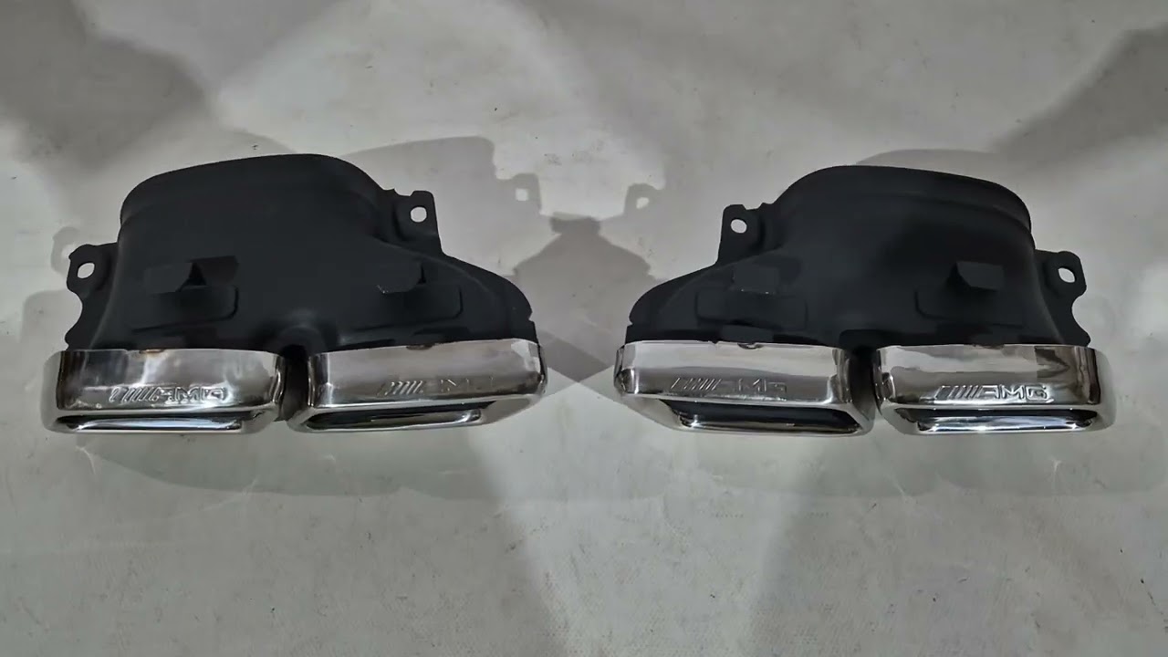 Насадки на выхлоп AMG Video 2