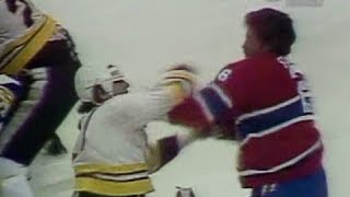 Pierre Bouchard vs Stan Jonathan & Gilles Lupien vs John Wensink May 21, 1978