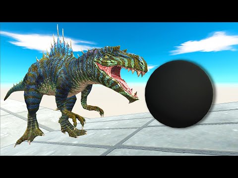 DINOSAURS CLIMB THE CANNONBALL PATH - Animal Revolt Battle Simulator