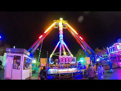 Jay Barwicks Freak Out | Off Ride POV Farrars Funfairs Utilita Arena Sheffield 2022