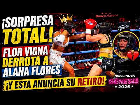 ASÍ fue la IMPACTANTE PELEA de ALANA FLORES vs FLOR VIGNA en SUPERNOVA GÉNESIS 2026