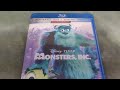 Monsters INC BLU RAY DVD Overview