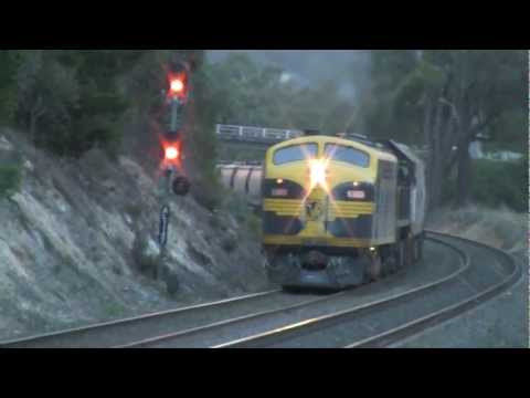 MickFix Rail - Australian Trains - 9162 El Zorro Grain Train (Friday 18th May, 2012)