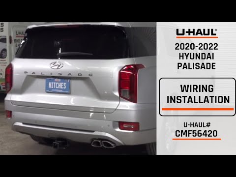 2020-2022 Hyundai Palisade | U-Haul Trailer Wiring Installation | CMF56420