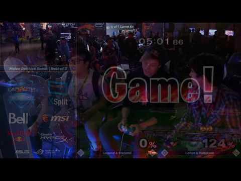 Tranimal & Legend vs Leffen & Kirbykaze - Lan ETS 2017 - Melee Doubles Pools