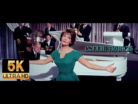 Connie Francis AI 5K Restored - When The Clock Strikes Midnight 1964 "Jazz remastered"