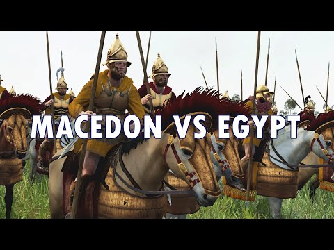 Macedon vs Egypt - Multiplayer Battle - Total War Rome 2