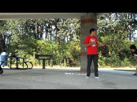 stetson b boyin at the park