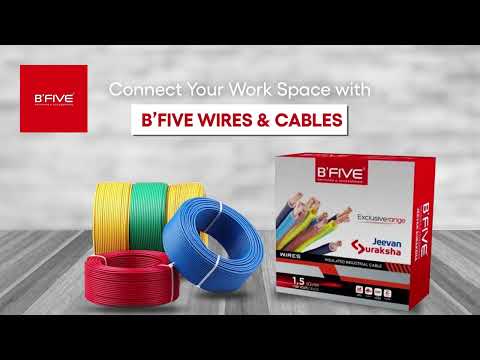 1 core b'five electric hr+fr wire, for home use.., roll leng...