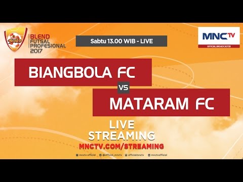 Biangbola FC VS Mataram FC (FT : 3-6) - Blend Futsal Profesional 2017
