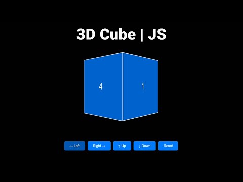 🌟 Code Interactive 3d Cube Html Css Js Mzcode01 Cssprojects Javascriptprojects Webdesign