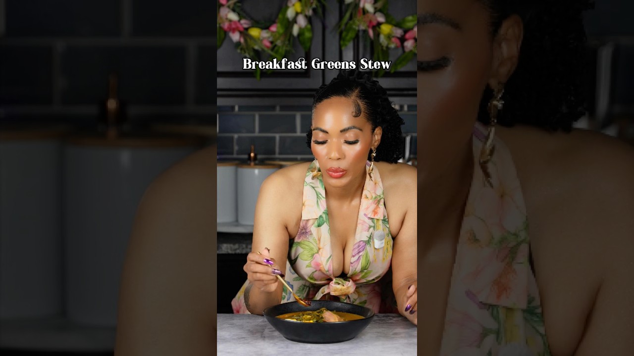 Breakfast Greens Stew! (RECIPE IN DESCRIPTION)