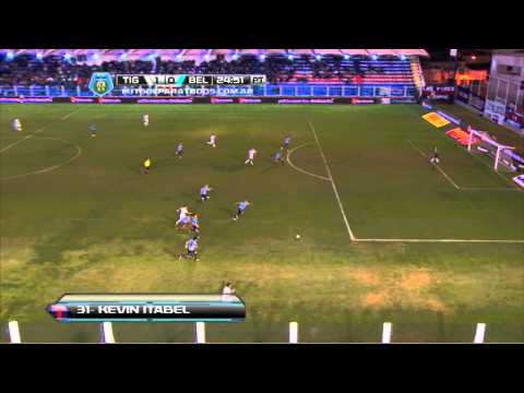 Gol Itabel. Tigre 1 - Belgrano 0. Fecha 17. Final 2014. Fútbol Para Todos.