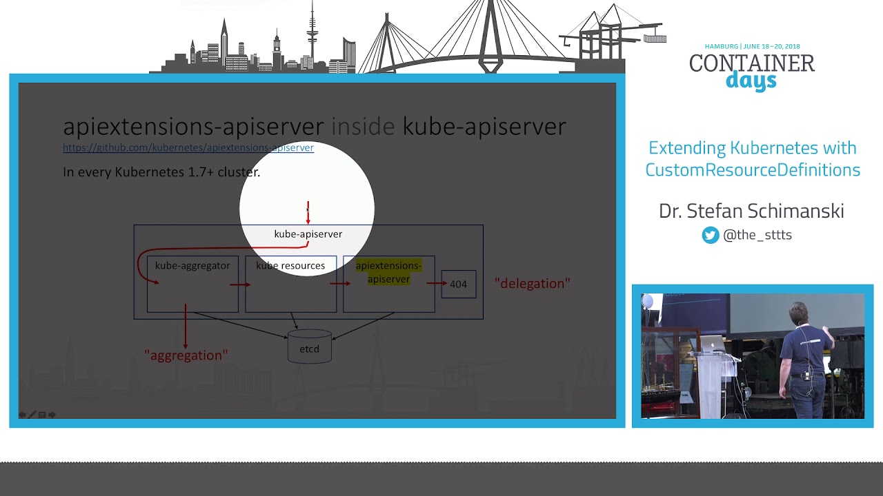 Extending Kubernetes with CustomResouceDefinition - Dr. Stefan Schimanski, Red Hat