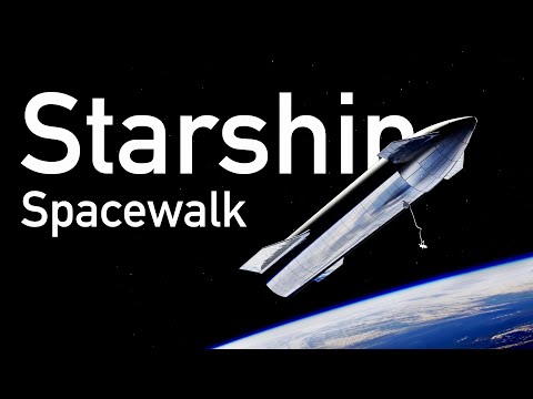 Spacewalk from Starship - Animated Short