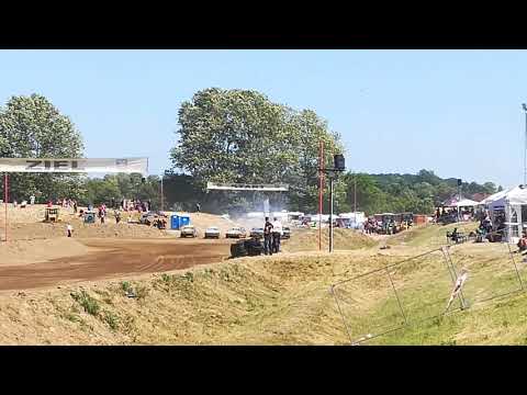 Stockcar im Hexenkessel Von Grimmen Juni 2019 Finale Heck Und Allard Klasse(2)
