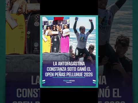#Deportes | Antofagastina Constanza Soto gana el Open Tres Peñas Pelluhue 2026