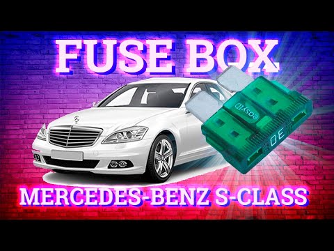 Mercedes-Benz  S-Class (2006-2014) fuse box diagrams