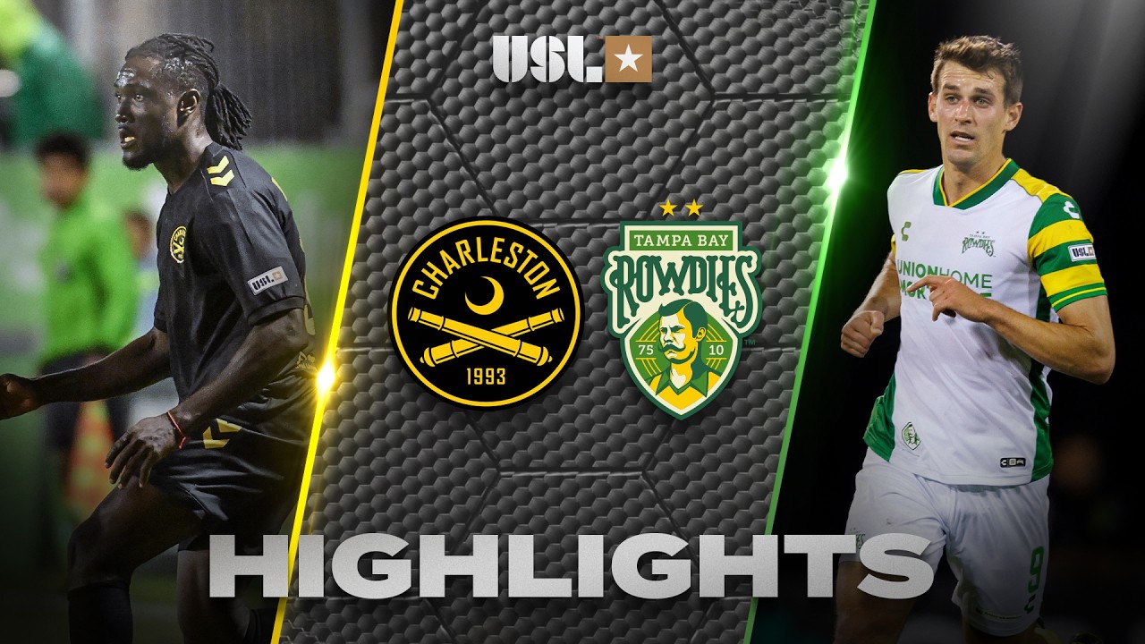 Charleston Battery vs Tampa Bay Rowdies Highlights