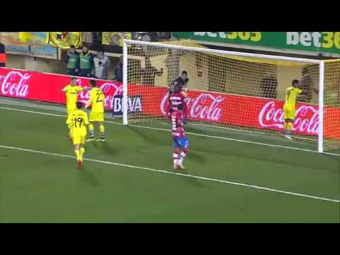 Gol gerard villareal 2-0 granada