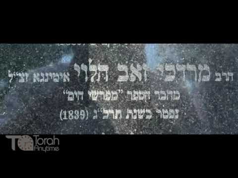Journey To Ukraine: Lemberg/Lvov - The Kever of the "Magen Giborim", Rav Mordechai Zev Halevi Itinga