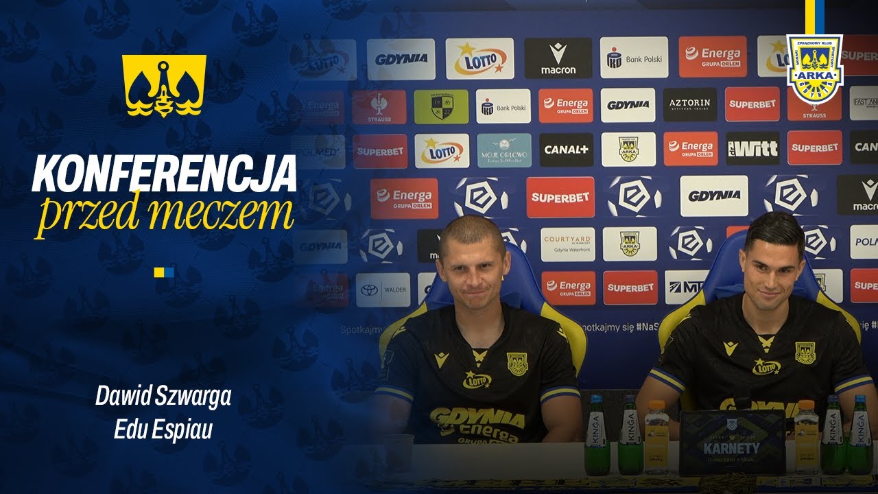 DAWID SZWARGA I EDU ESPIAU PRZED MECZEM