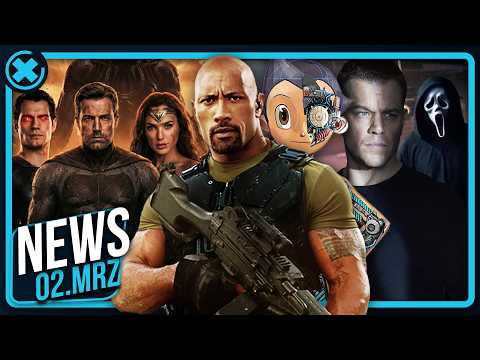 Justice League 2? Astro Boy live-action movie! Scream 7 hits! GI Joe reboot! Bourne without Mat D...