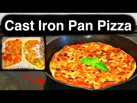 This Cast Iron Pan Pizza took me YEARS to perfect