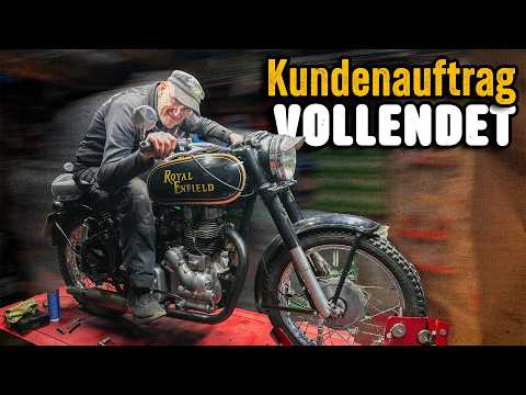 Endspurt: Royal Enfield zusammensetzen & erster Testlauf | Andis Funktionspunk