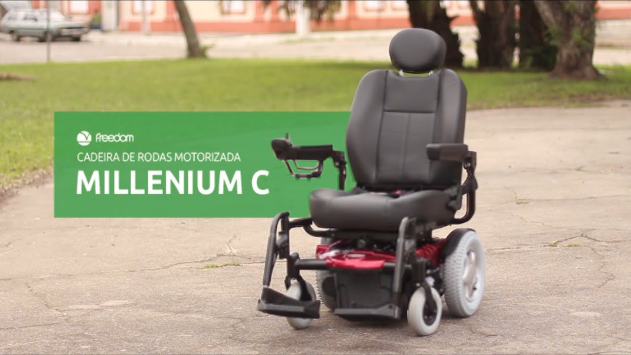 Watch Now Cadeira de Rodas Motorizada Freedom Millenium C Cadeira de Rodas Motorizada Freedom Millenium C
