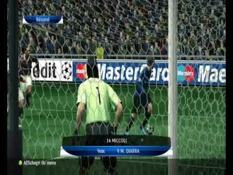 Internazionale   AC Milan 1 1 PES2010