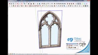 2014 DIBAC FOR SKETCHUP. TUTORIAL 009. CREATE 2014 DIBAC COMPONENT FROM 3D WAREHOUSE