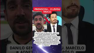 Danilo Gentili provoca colegas após Carnaval e Marcelo Adnet responde
