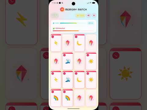 Memory Match - Brain Card Game
