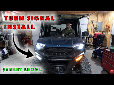 Polaris Ranger XP 1000 Turn Signals Done Right