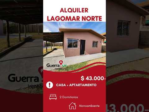 Video de YouTube - Apartamento en Alquiler de 2 dormitorios con  Jardín en Lagomar, Canelones